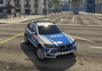 BMW X5 Police Transports CFF Genève