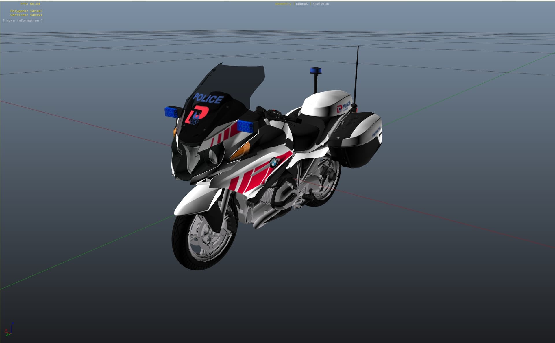 BMW 1200 RT - Police Lausanne