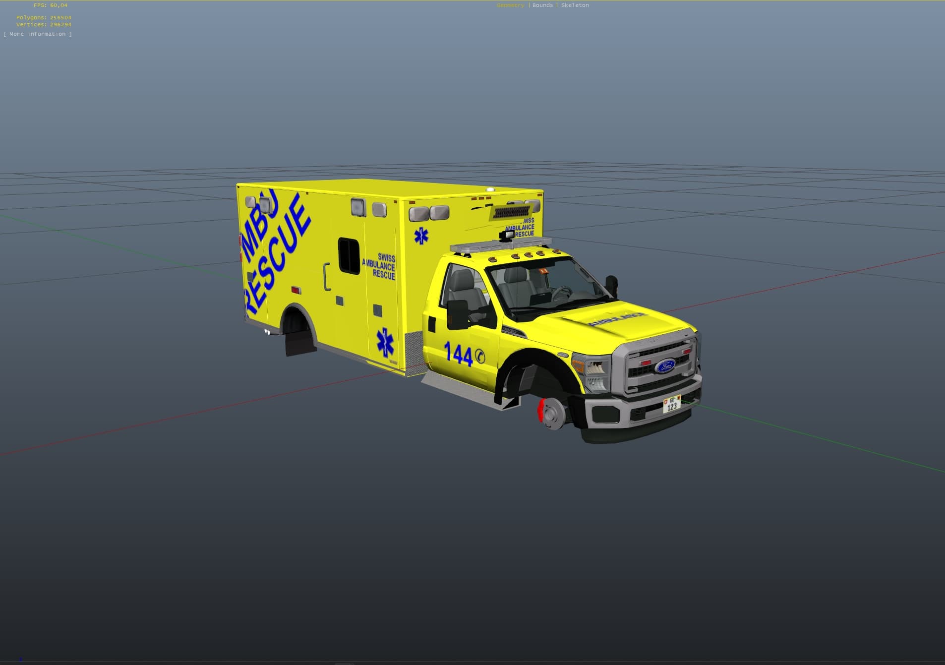 Ford F350 - Ambulance Swiss Rescue